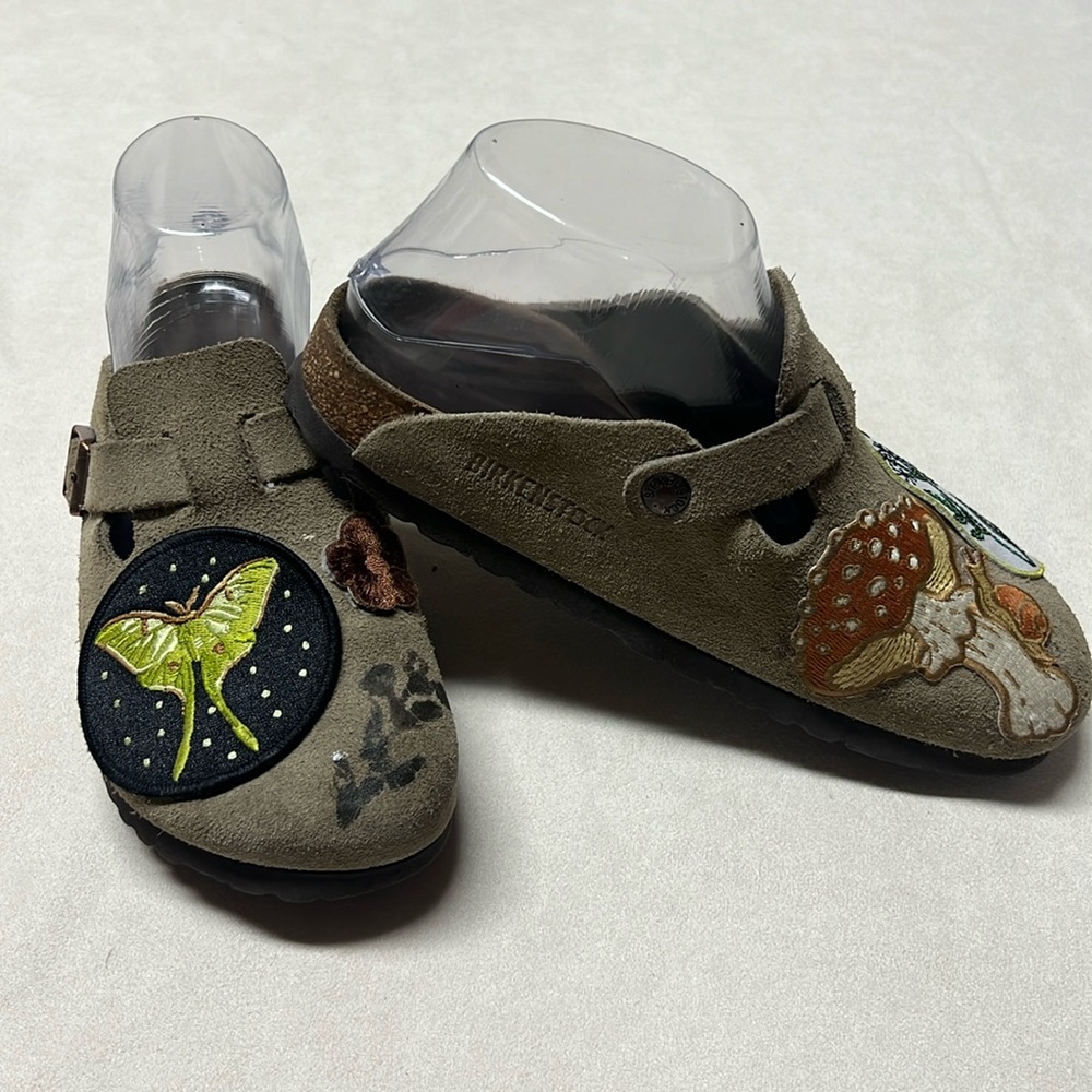 Birkenstock Boston Taupe size 36
